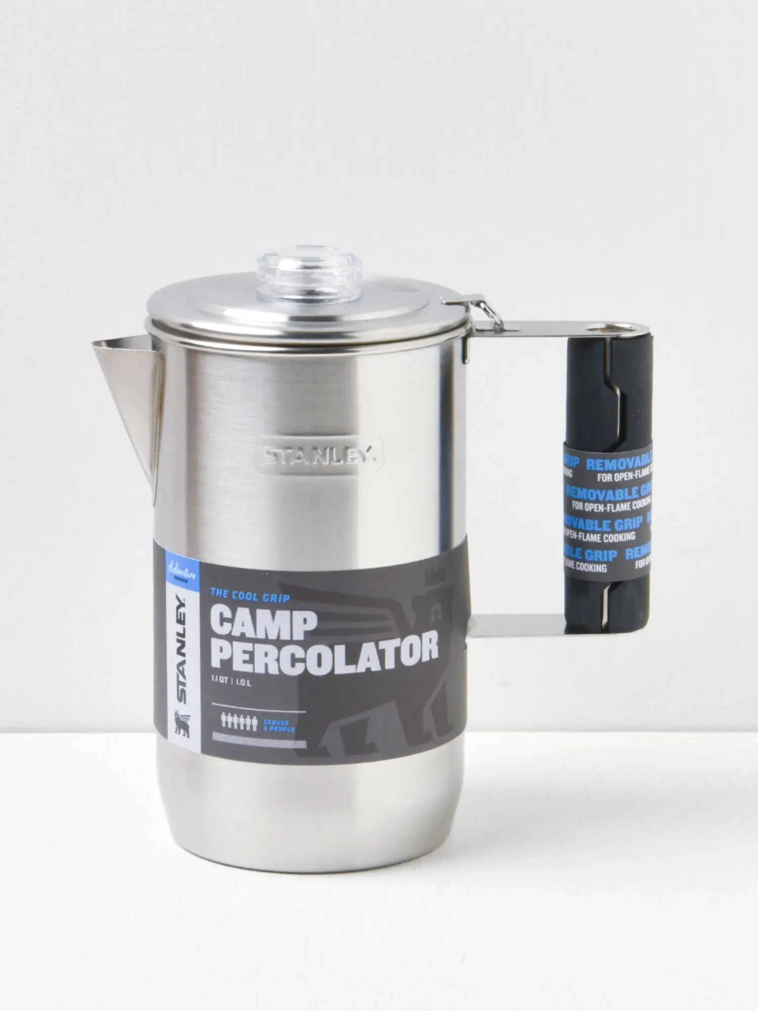 The Cool-Grip Camp Percolator 1.1QT / 1.0L