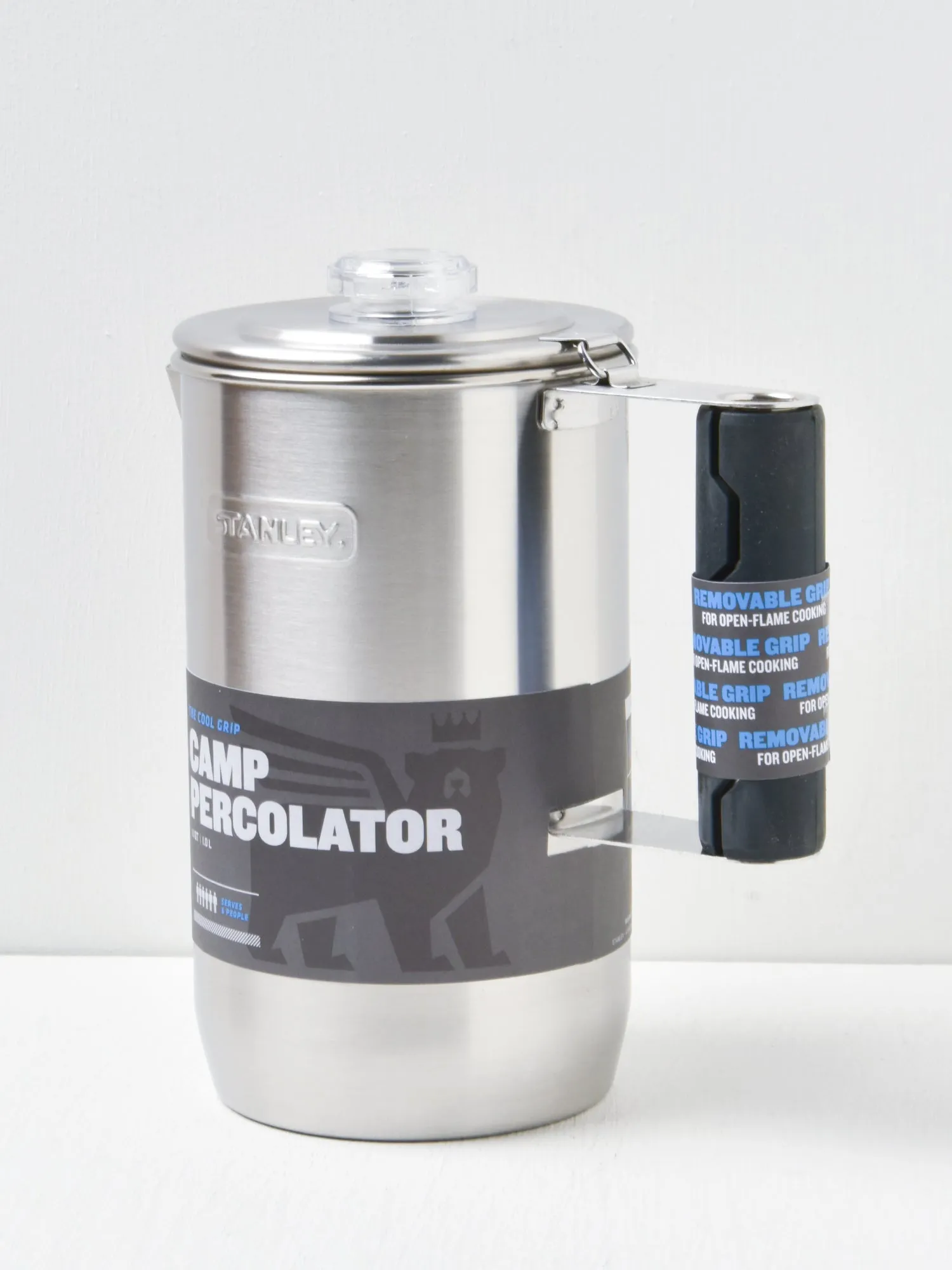 The Cool-Grip Camp Percolator 1.1QT / 1.0L