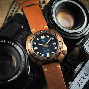 The Deep Sea AG Collective Bronze Series 200m Diver Watch G 8044 G-BU