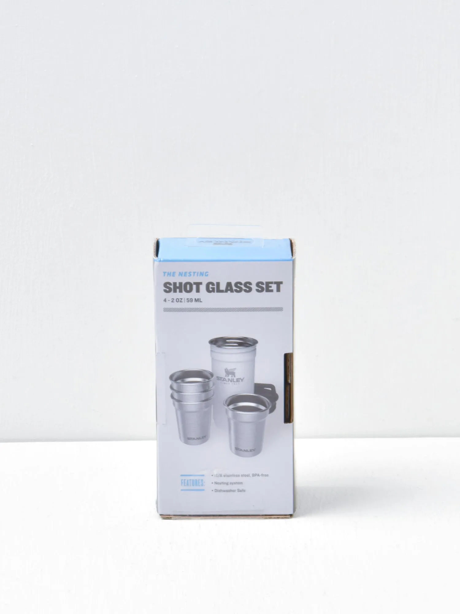 The Nesting Shot Glass Set Set of 4-2OZ/59mL, Pola