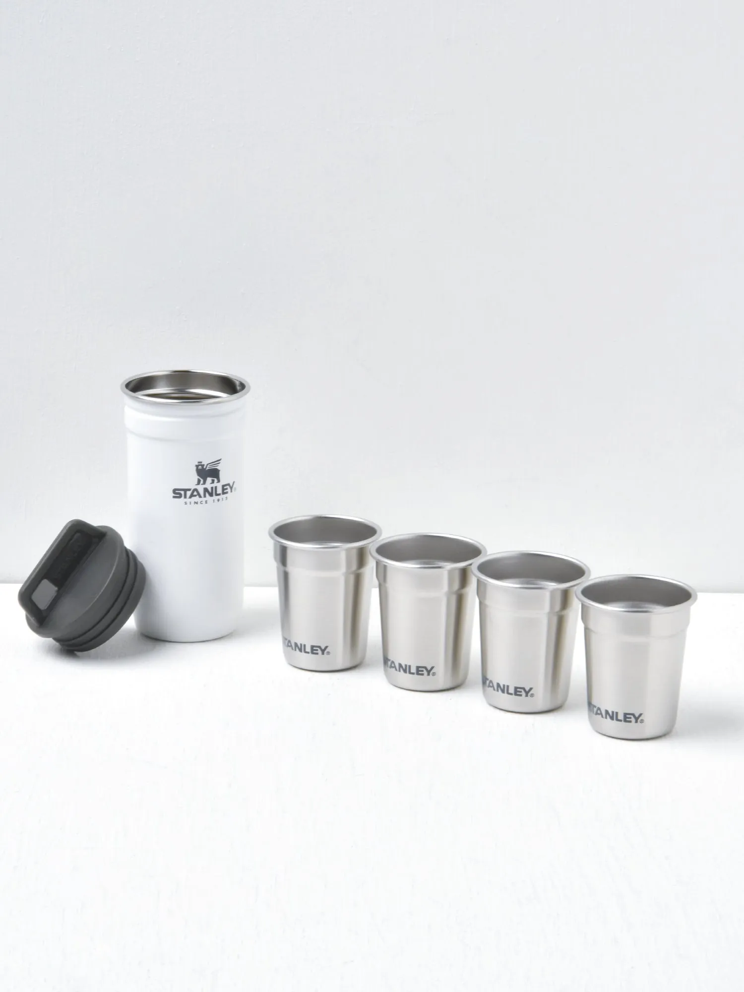 The Nesting Shot Glass Set Set of 4-2OZ/59mL, Pola