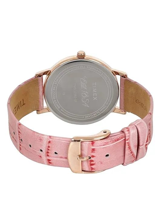 Timex Silver Dial Women Analog Watch - TWEL12703