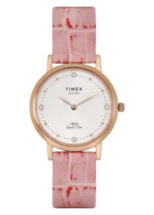 Timex Silver Dial Women Analog Watch - TWEL12703