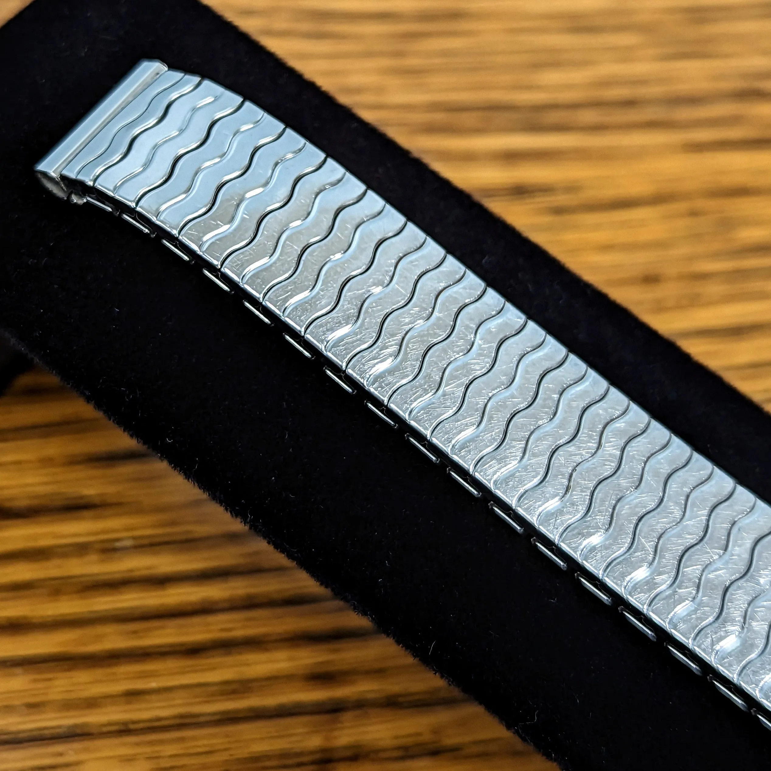 Vintage SPEIDEL 15mm Twist-O-Flex Watchband Expansion Bracelet ALL Stainless-Steel