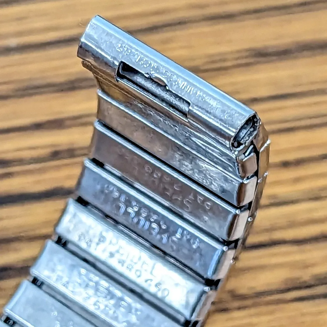 Vintage SPEIDEL 15mm Twist-O-Flex Watchband Expansion Bracelet ALL Stainless-Steel