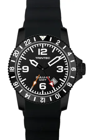 ZULU-01 GMT / Black / Quartz